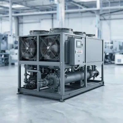 air cooled industrial chiller